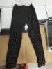 Plus Size High Waist Leggings | Lace-Up Skinny Pants