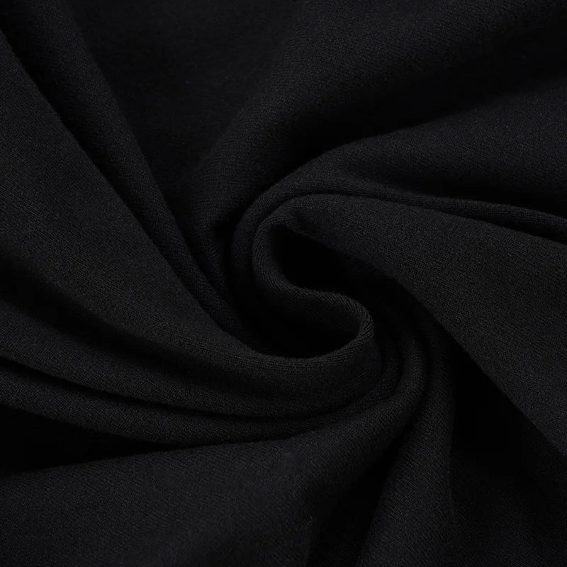 Basic Solid Mermaid Hem Skirts Slim Black Folds Low-Waisted Midi Skirts Women 2025 Summer Fashion Streetwear Lady Party Bottoms