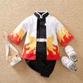 Newborn Clothes Anime Handsome Cosplay Party Comfortable Soft 0-18 Boys And Girls Spring And Autumn Long Sleeved Baby Jumpsuit