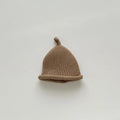 Korean Baby Knitted Hat Autumn Winter Warm Beanie Cap Infant Boy Girl Solid Color Woollen Kids Docker Caps
