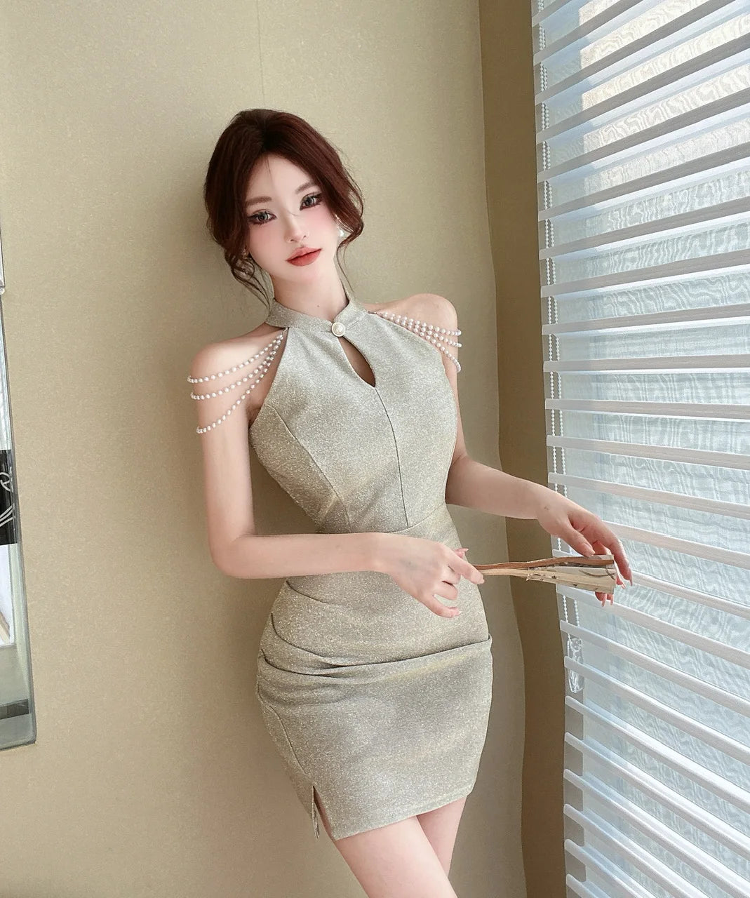 Jielur Purple Sexy Chain Tight Hip Chic Female Dresses Solid Color Hollow Out Sleeveless Y2k Fashion Women's Dress Party Club