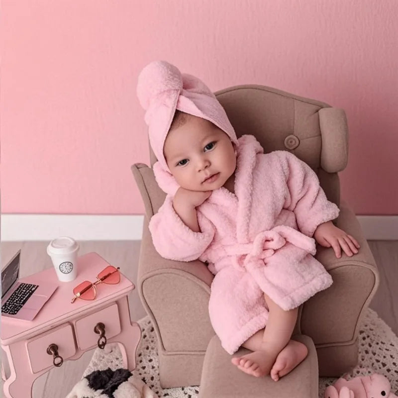 5PCS Newborn Photography Outfits Props Baby  Bathrobes Bath Towel with Slippers Cucumber Infant Girl Boy Photos Accessories