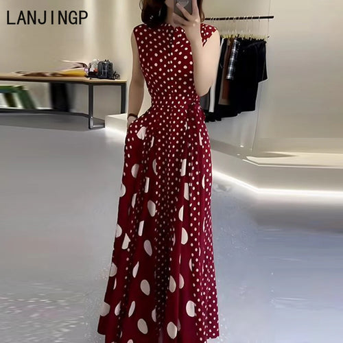 The Coffee Break Polka Dot Dress